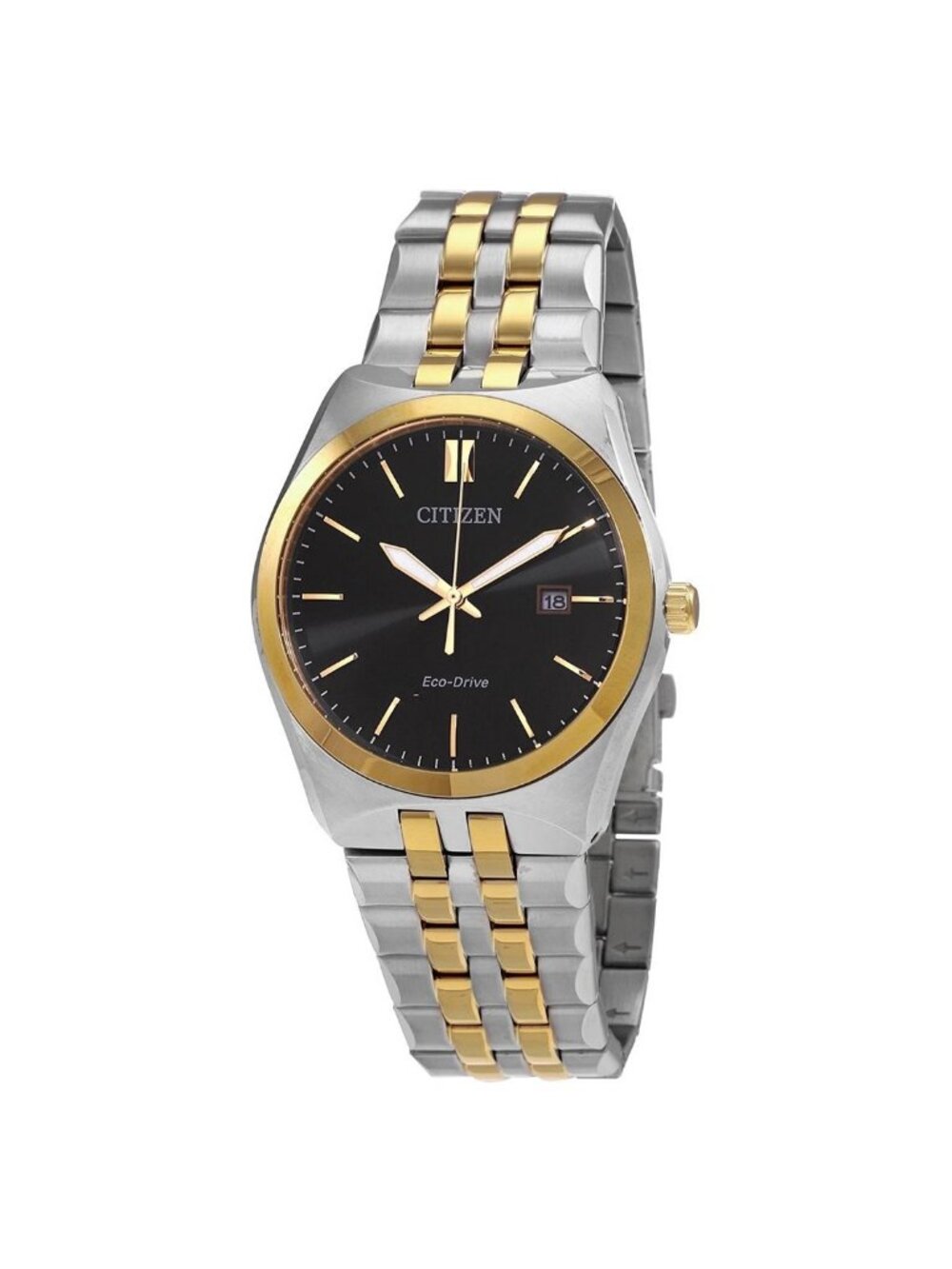 NWT Citizen Corso Black Dial Two-tone Men's Watch